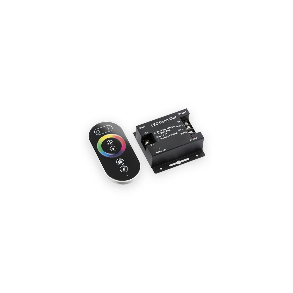 12V / 24V RF Controller and Touch Remote - RGB