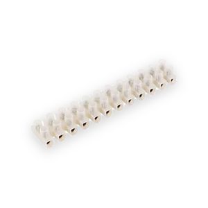 Translucent twelve-way electrical connector strip