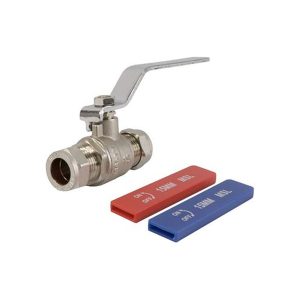 15mm Lever Ball Valve Dual Full Bore