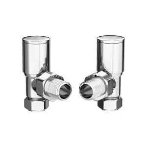 15mm Round Head Angle Valve CP