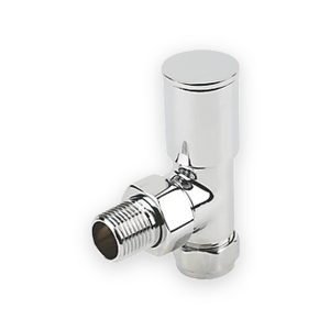 15mm Round Head Angle Valve CP