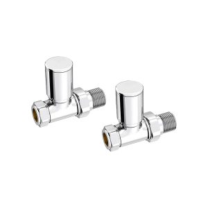 15mm Straight Radiator Valve CP