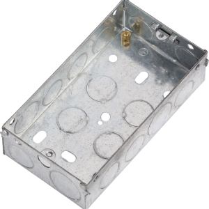 Knightsbridge 2G 35mm Galvanised Steel Box