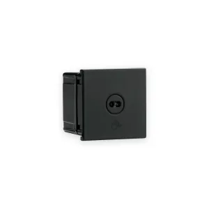 1G 1-Way Touchless Switch Module 50 x 50mm - Black