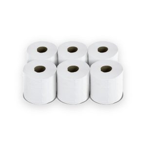 2 Ply Wipe Standard Roll White
