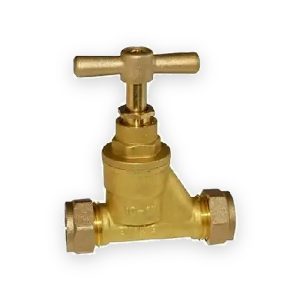 22mm british standard compression stop tap