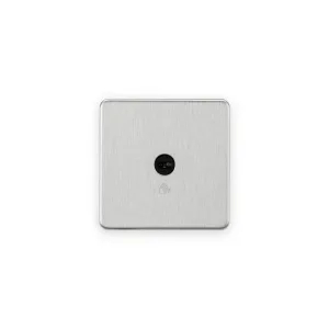 230V 1G 1-Way Touchless Switch - Brushed Chrome