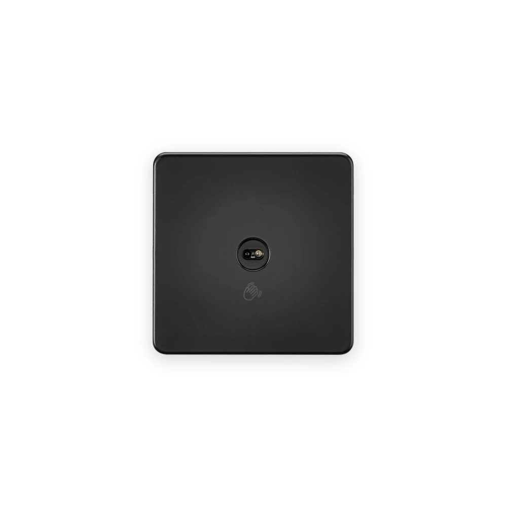 230V 1G 1-Way Touchless Switch - Matt Black 230V 1G 1-Way Touchless Switch - Matt Black