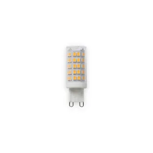 Knightsbridge G9LED16 4W dimmable G9 LED lamp, 2700K warm white, with clear cover and loop pins