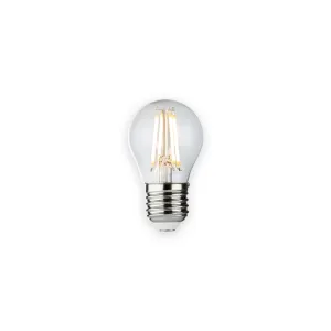 230V 4W LED ES Clear Golf Ball Filament Lamp 2700K Dimmable