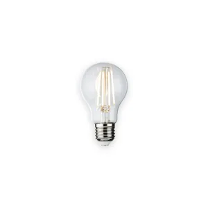 230V 8W LED ES Clear GLS Filament Lamp 2700K Dimmable