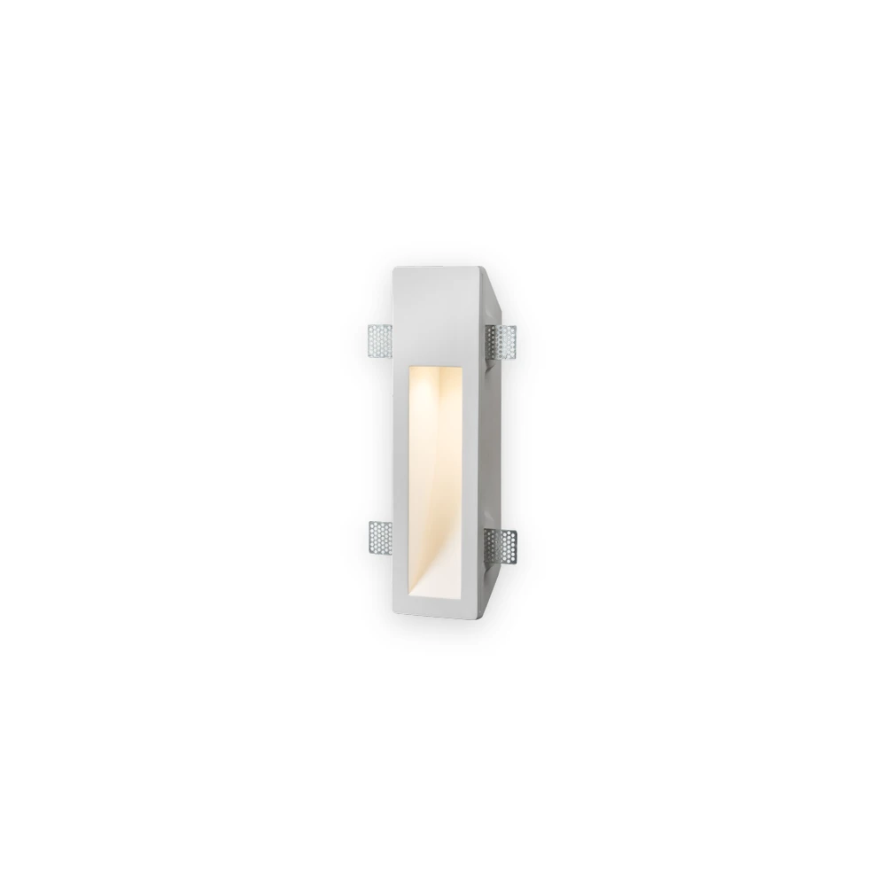 230V GU10 35W Recessed Rectangular Plaster Wall Light 230V GU10 35W Recessed Rectangular Plaster Wall Light