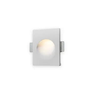 230V GU10 35W Recessed Round Plaster Wall Light