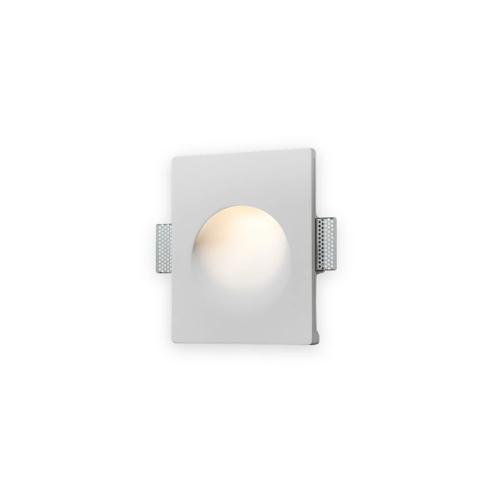 230V GU10 35W Recessed Round Plaster Wall Light 230V GU10 35W Recessed Round Plaster Wall Light