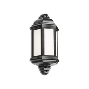 230V IP54 LED Half Wall Lantern With PIR