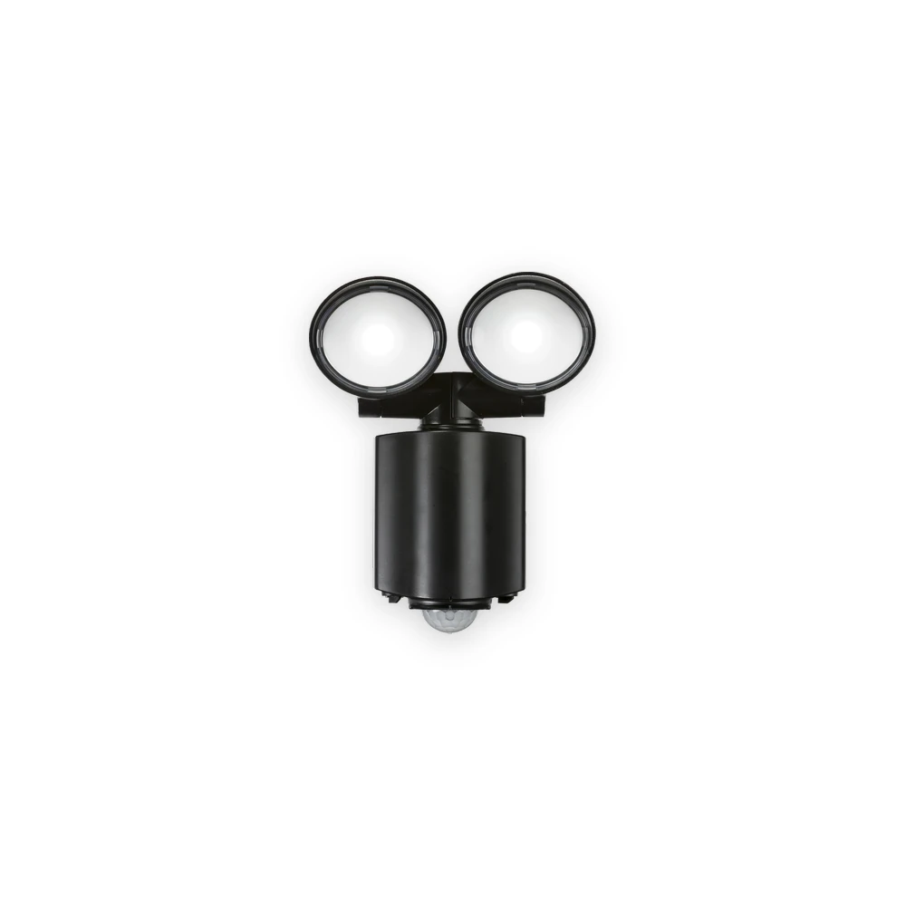 230V IP55 Twin Spot LED Security Light - Black 230V IP55 Twin Spot LED Security Light - Black