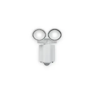 230V IP55 Twin Spot LED Security Light - White