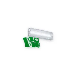 230V IP65 3W LED Emergency Bulkhead Maintained/Non- Maintained