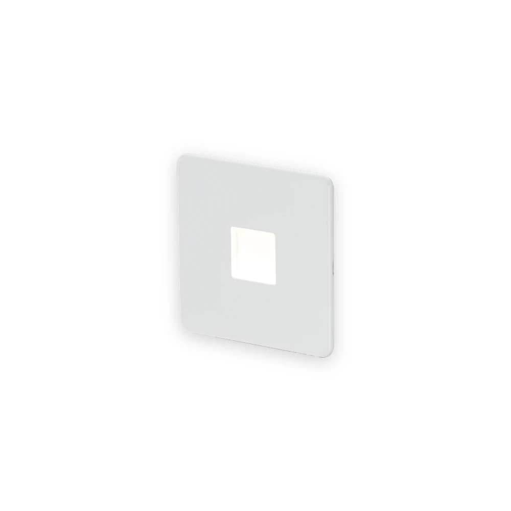 Knightsbridge SFPLMW 230V LED plinth light in matt white Knightsbridge SFPLMW 230V LED plinth light in matt white