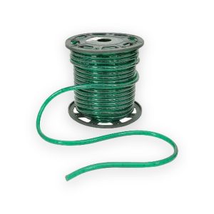 Green 230V rope light 155.025UK supply reel, sold per metre