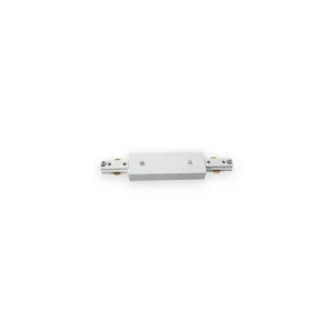 230V Track Connector - White