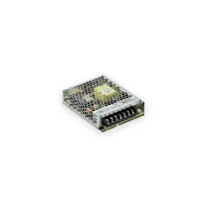 24V IP20 100W DC Driver - Constant Voltage with metal ventilation cover and screw terminals