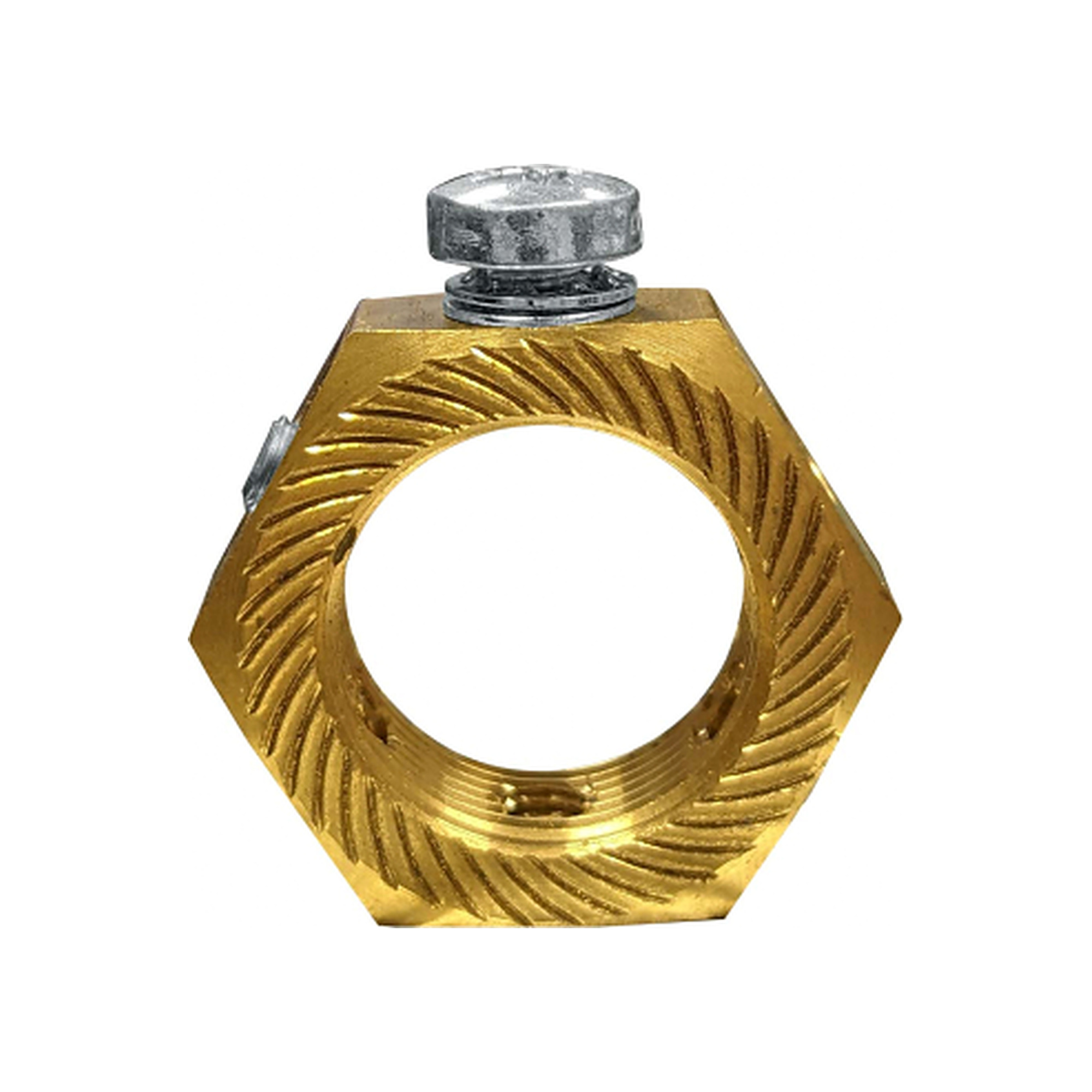 25mm-brass-earthing-nut-en25-gallery-01 25mm Brass Earthing Nut