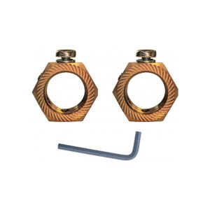 25mm Brass Earthing Nuts () – Pack of 2