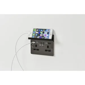 2G Fold Away Phone Holder - Black