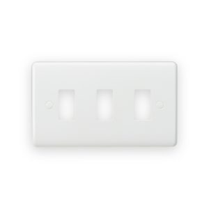 3G Curved Edge Grid Faceplate - CUG3