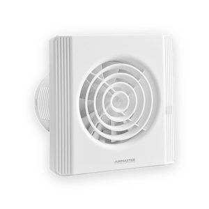 4" Extractor Fan with Silent Timer - White