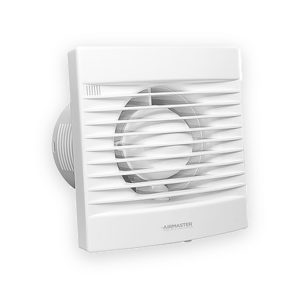 4" Extractor Fan with Timer and Humidistat - White