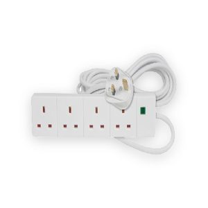 4 Gang Extension Lead with Surge Protection 5.0m