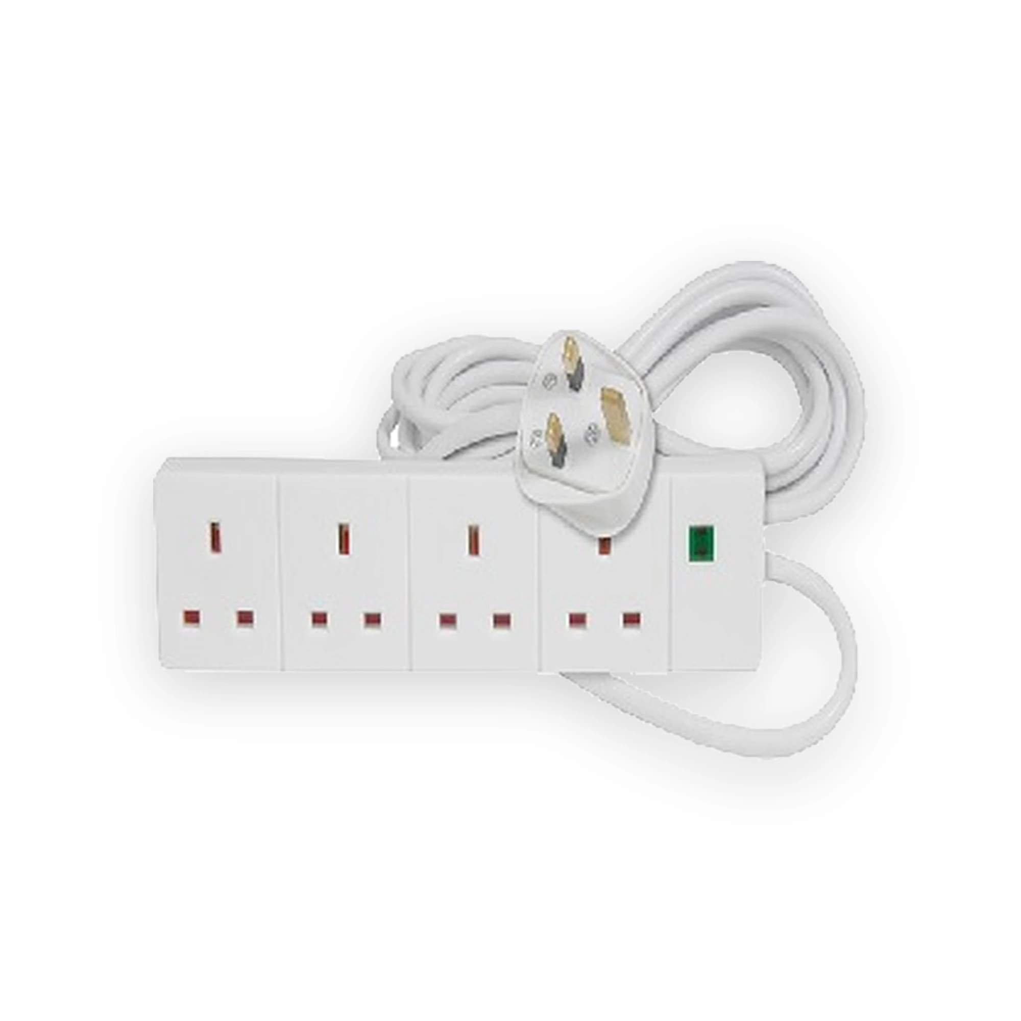 4 Gang Extension Lead with Surge Protection 5.0m