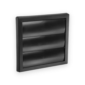 4" Gravity Grill for Extractor Fans - Black