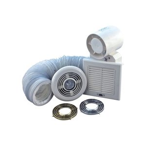 4" Shower Extractor Fan with Light (Standard)