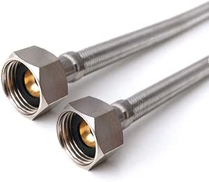 ¾" X ¾" 12mm Bore, 300mm Flexible Hose
