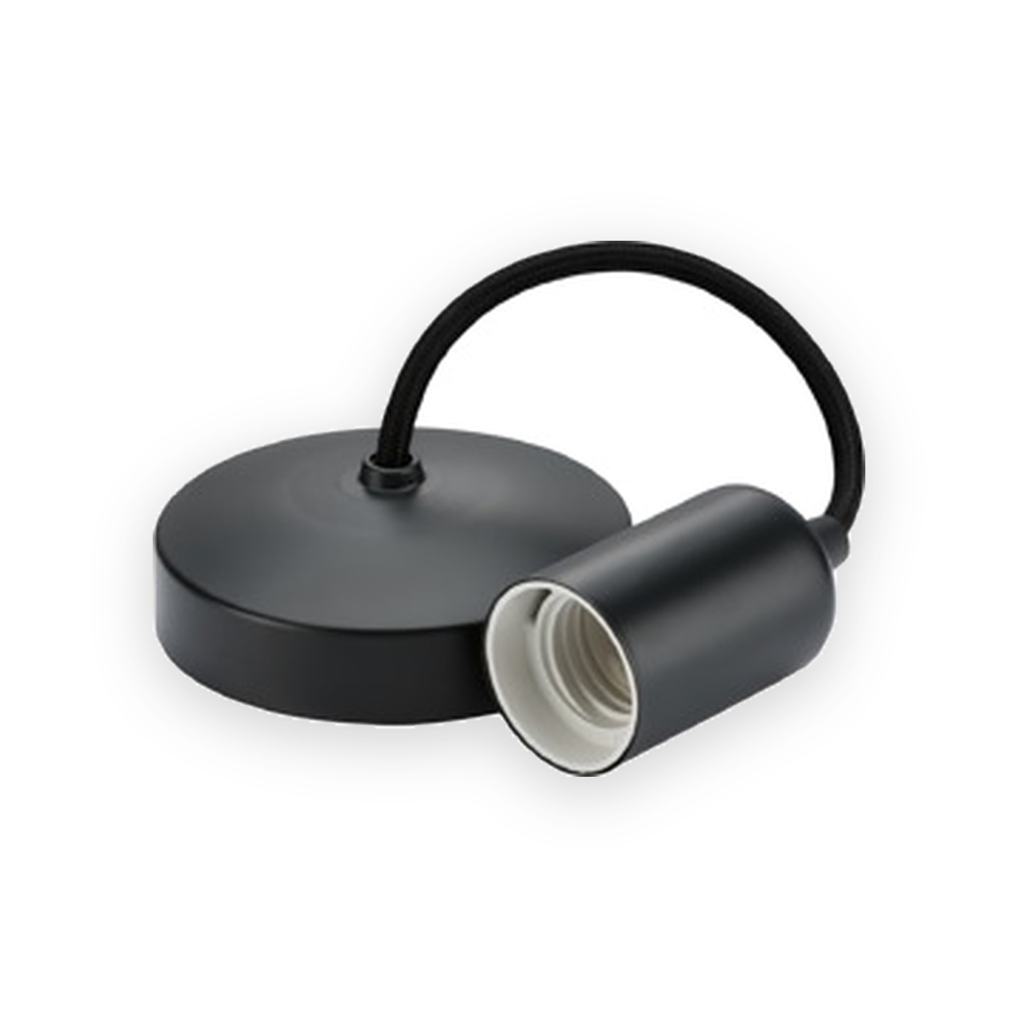 6-e27-contemporary-pendant-set-anthracite-8270at 6" E27 Contemporary Pendant Set - Anthracite