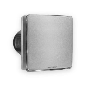 6 inch Decorative Extractor Fan With Timer - Stainless Steel