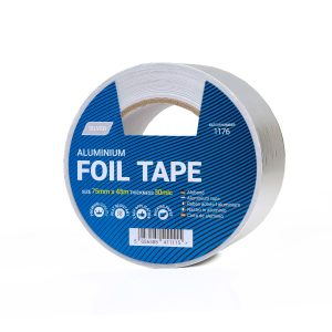 C Tie Aluminium Foil Tape 75mm X 45mm X 30 Microns