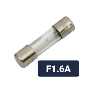 787.262UK Fuses 5 x 20mm Quick Blow 1.6A