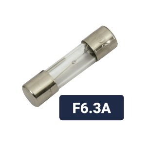 787.268UK Fuses 5 x 20mm Quick Blow 6.3A