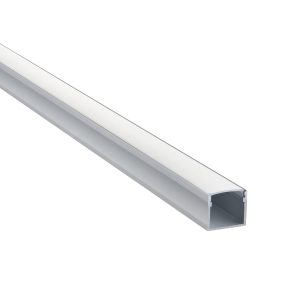 Saxby Rigel Surface Wide 2m Aluminium Profile/Extrusion Silver
