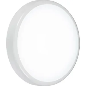 Knightsbridge 230V IP65 20W CCT Adjustable LED Bulkhead With Sensor