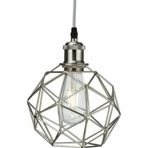 Pendant Cage - Brushed Chrome