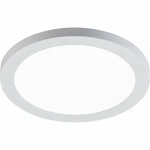 Knightsbridge 230V 12W CCT Adj Circular LED Panel- 165mm