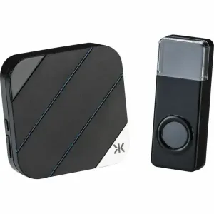 Wireless Plug in Door Chime - Black