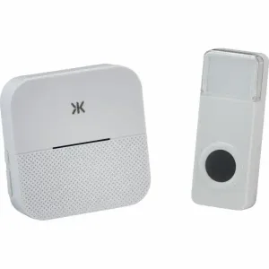 Wireless Plug in Door Chime - White