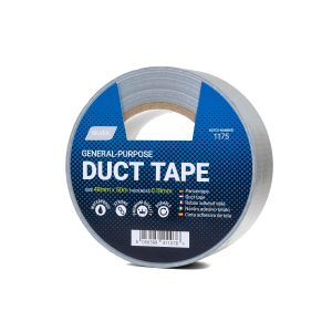 C Tie Duct Tape 48mm X 50m X 0.18mm Silver
