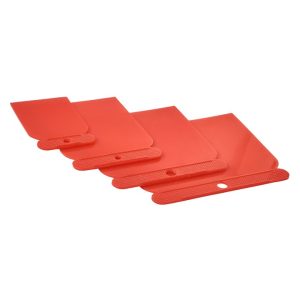 Soudal plastic scraper set – 4 Piece